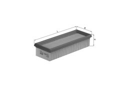 KNECHT LX 454 — Воздушный фильтр