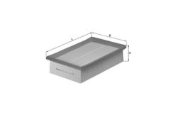 KNECHT LX 618 — Воздушный фильтр