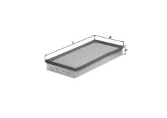 KNECHT LX 726 — Filtru de aer