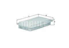 KNECHT LX 1286 — Filtru de aer