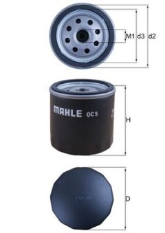 KNECHT OC 5 — Масляный фильтр