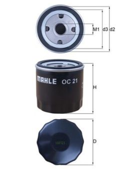 KNECHT OC 21 — Масляный фильтр