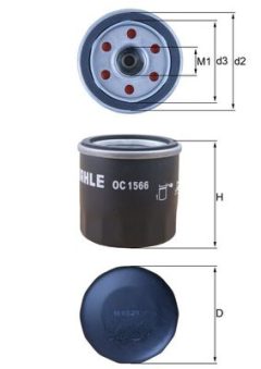 KNECHT OC 1566 — Масляный фильтр