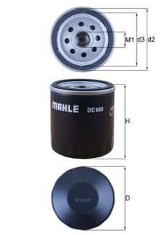 KNECHT OC 988 — Масляный фильтр