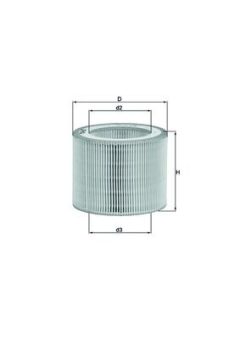 KNECHT LX 3009 — Filtru de aer
