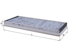 KNECHT LAK 77 — Фильтр, воздух во внутренном пространстве