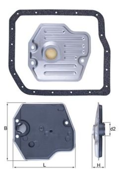 KNECHT HX 245D — Гидрофильтр, автоматическая коробка передач