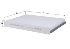 KNECHT LA 877 — Фильтр, воздух во внутренном пространстве