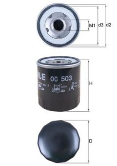 KNECHT OC 503 — Масляный фильтр