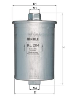 KNECHT KL 204 — Filtru combustibil