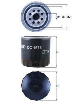 KNECHT OC 1673 — Масляный фильтр