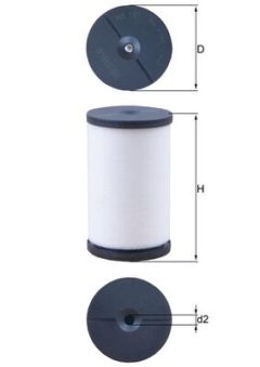 KNECHT HX 191 — Гидрофильтр, автоматическая коробка передач