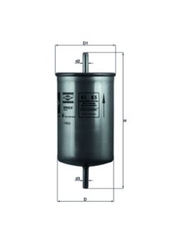 KNECHT KL 85 — Топливный фильтр