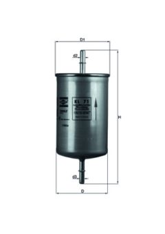 KNECHT KL 71 — Топливный фильтр