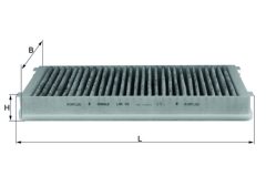 KNECHT LAK 59 — Filtru habitaclu (filtru polen)