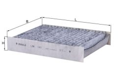 KNECHT LAK 141 — Фильтр, воздух во внутренном пространстве