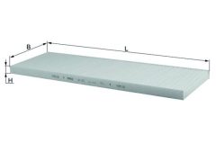 KNECHT LA 123 — Фильтр, воздух во внутренном пространстве
