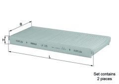 KNECHT LA 235/S — Фильтр, воздух во внутренном пространстве