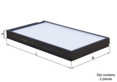 KNECHT LA 634/S — Фильтр, воздух во внутренном пространстве