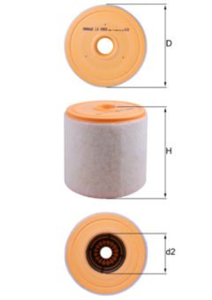KNECHT LX 4959 — Воздушный фильтр
