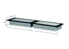 KNECHT LA 198 — Filtru habitaclu (filtru polen)