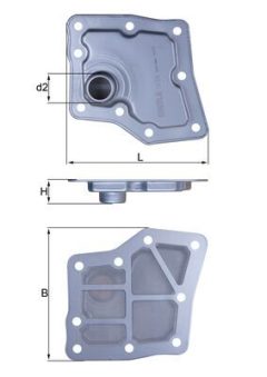 KNECHT HX 259 — Гидрофильтр, автоматическая коробка передач