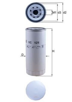 KNECHT OC 121 — Масляный фильтр
