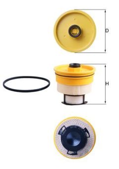 KNECHT KX 716D — Filtru combustibil