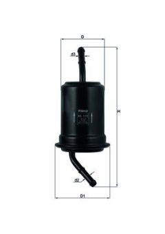 KNECHT KL 115 — Топливный фильтр