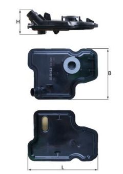 KNECHT HX 395 — Filtru hidraulic cutie de viteze automată