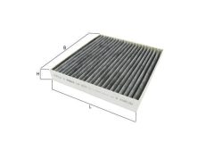 KNECHT LAK 2033 — Filtru habitaclu (filtru polen)