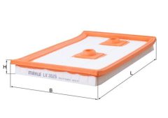 KNECHT LX 3525 — Filtru de aer