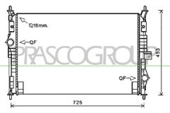 PRASCO CI450R001 — Радиатор охлаждения