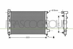 PRASCO ME320R004 — Radiator răcire motor