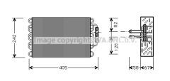 PRASCO MSV008 — Evaporator aer condiționat