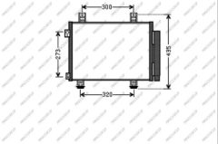 PRASCO OP305C002 — Radiator aer condiționat