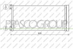 PRASCO RN938C001 — Radiator aer condiționat