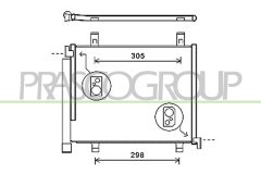 PRASCO VG201C002 — Radiator aer condiționat