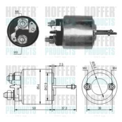 HOFFER 46009 — Втягивающее реле стартера