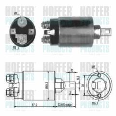 HOFFER 46026 — Automat demaror
