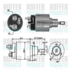 HOFFER 46030 — Втягивающее реле стартера