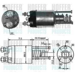 HOFFER 46046 — Automat demaror