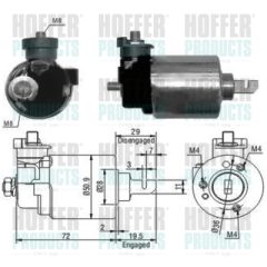 HOFFER 46079 — Automat demaror