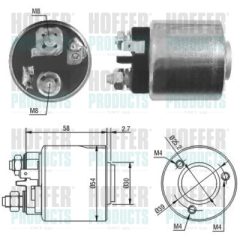 HOFFER 46083 — Automat demaror