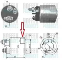 HOFFER 46086 — Automat demaror