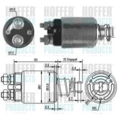 HOFFER 46119 — Automat demaror