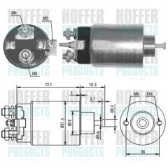 HOFFER 46141 — Automat demaror