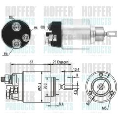 HOFFER 46151 — Automat demaror