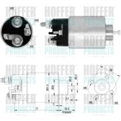 HOFFER 46157 — Automat demaror