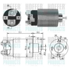HOFFER 46162 — Automat demaror